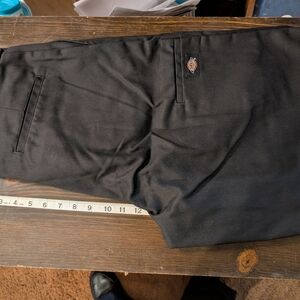 Dickies Black Flat Front Men's Shorts